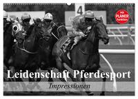 Leidenschaft Pferdesport - Impressionen (Wandkalender 2025 DIN A2 quer), CALVENDO Monatskalender