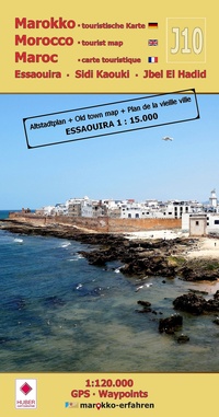 J10: Essaouira • Sidi Kaouki • Jbel El Hadid + Altstadtplan Essaouira