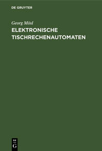 Elektronische Tischrechenautomaten