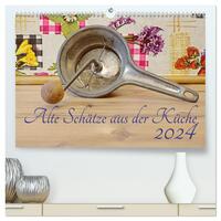 Alte Schätze aus der Küche (hochwertiger Premium Wandkalender 2025 DIN A2 quer), Kunstdruck in Hochglanz