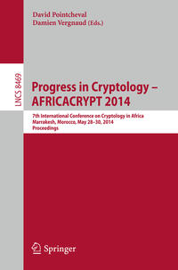 Progress in Cryptology – AFRICACRYPT 2014