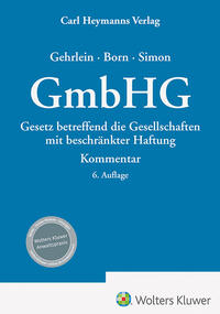 GmbHG – Kommentar