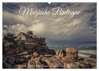 Magische Bretagne (Wandkalender 2025 DIN A2 quer), CALVENDO Monatskalender