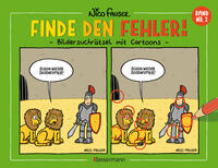 Finde den Fehler 2 - Bildersuchrätsel mit Cartoons