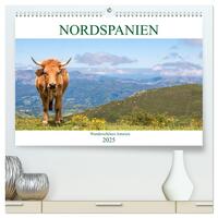 Nordspanien - Wunderschönes Asturien (hochwertiger Premium Wandkalender 2025 DIN A2 quer), Kunstdruck in Hochglanz