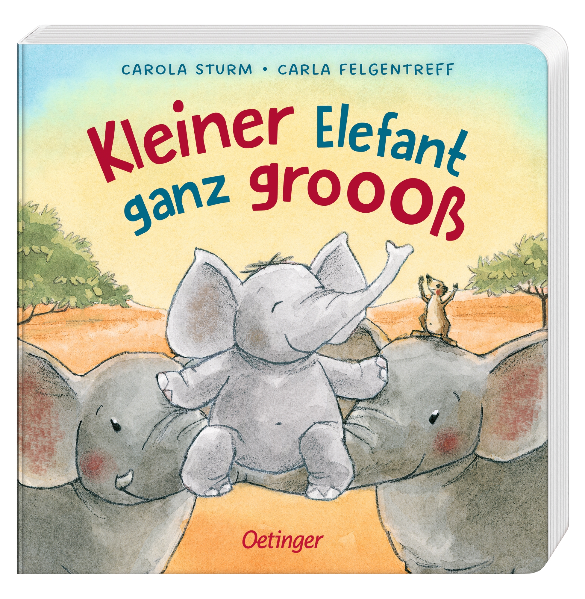 Kleiner Elefant ganz groooß