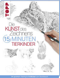 Die Kunst des Zeichnens 15 Minuten - Tierkinder