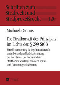 Die Strafbarkeit des Prinzipals im Lichte des § 299 StGB