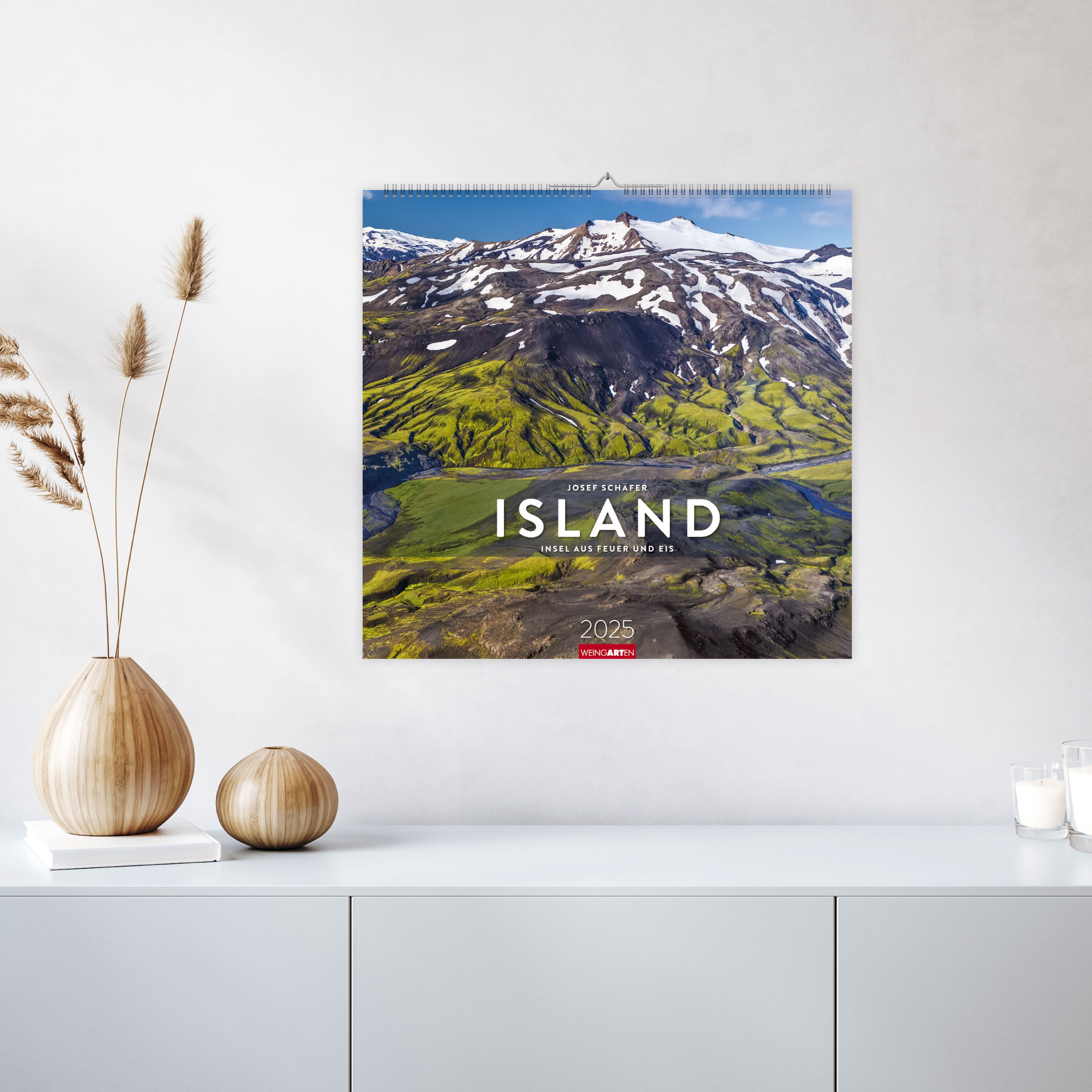 Island Kalender 2025 - Insel aus Feuer und Eis