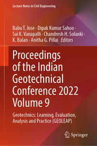 Proceedings of the Indian Geotechnical Conference 2022 Volume 9