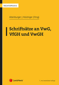 Schriftsätze an VwG, VfGH und VwGH