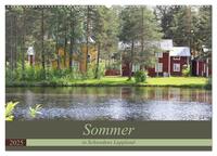 Sommer in Schwedens Lappland (Wandkalender 2025 DIN A2 quer), CALVENDO Monatskalender