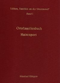 Ortsfamilienbuch Hatzenport 1706-1987