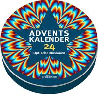 Adventskalender in der Dose. 24 optische Illusionen