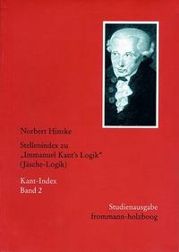 Stellenindex zu »Immanuel Kant's Logik« (Jäsche-Logik)