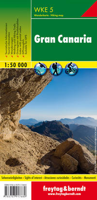 Gran Canaria, Wanderkarte 1:50.000