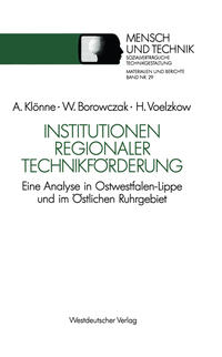 Institutionen regionaler Technikförderung