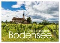 Urlaubsregion Bodensee (Wandkalender 2025 DIN A2 quer), CALVENDO Monatskalender