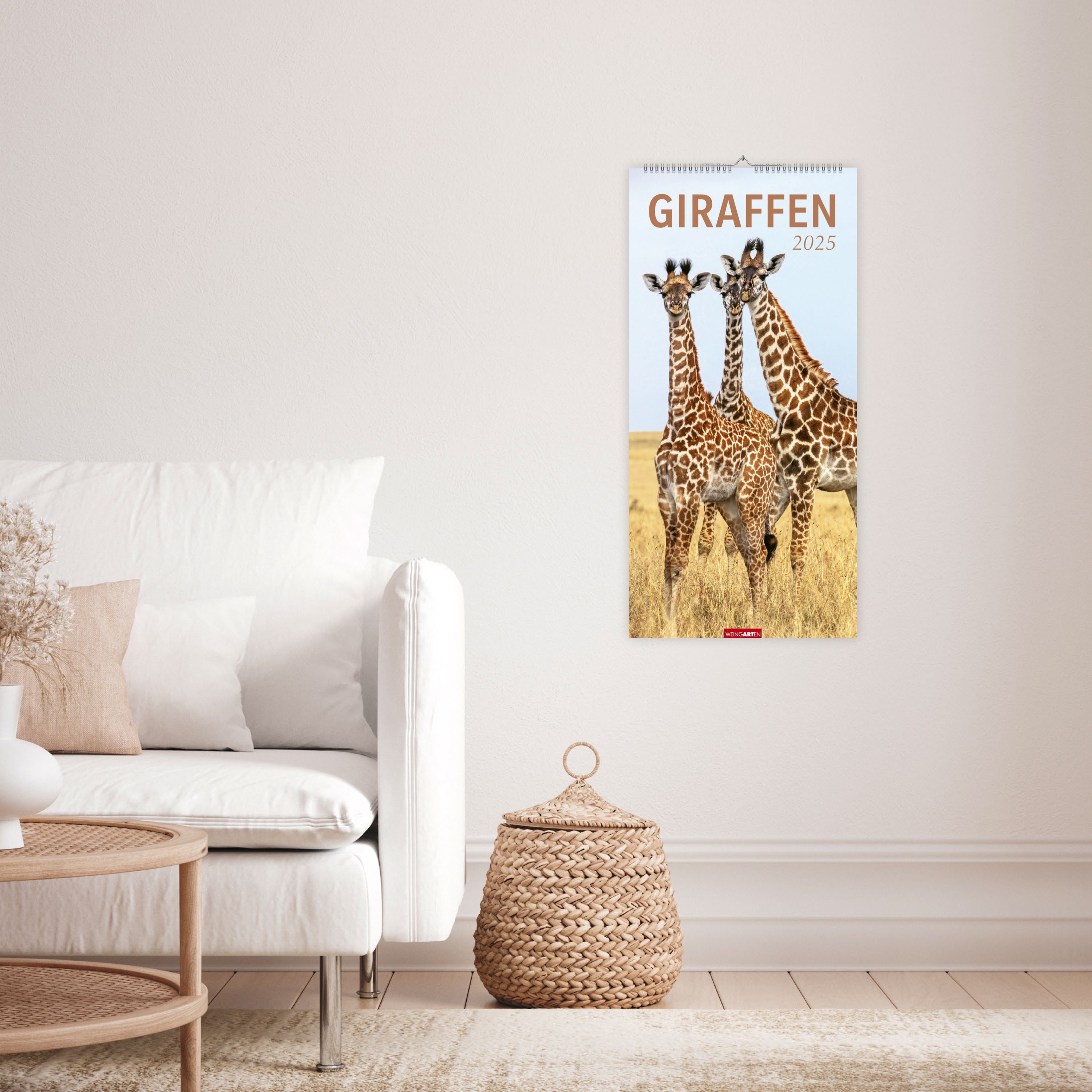 Giraffen Kalender 2025