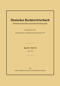 Deutsches Rechtswörterbuch