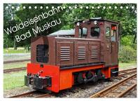 Waldeisenbahn Bad Muskau (Tischkalender 2025 DIN A5 quer), CALVENDO Monatskalender