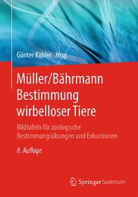 Müller/Bährmann Bestimmung wirbelloser Tiere