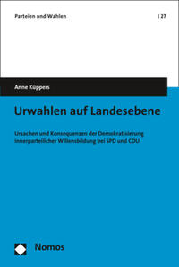 Urwahlen auf Landesebene