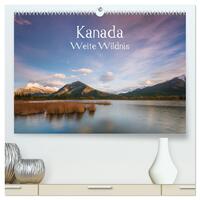 Kanada - Weite Wildnis (hochwertiger Premium Wandkalender 2025 DIN A2 quer), Kunstdruck in Hochglanz