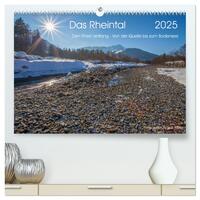 Das Rheintal 2025 (hochwertiger Premium Wandkalender 2025 DIN A2 quer), Kunstdruck in Hochglanz