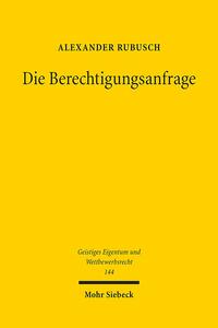 Die Berechtigungsanfrage