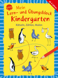 Mein Lern- und Übungsblock Kindergarten. Rätseln, Zählen, Malen