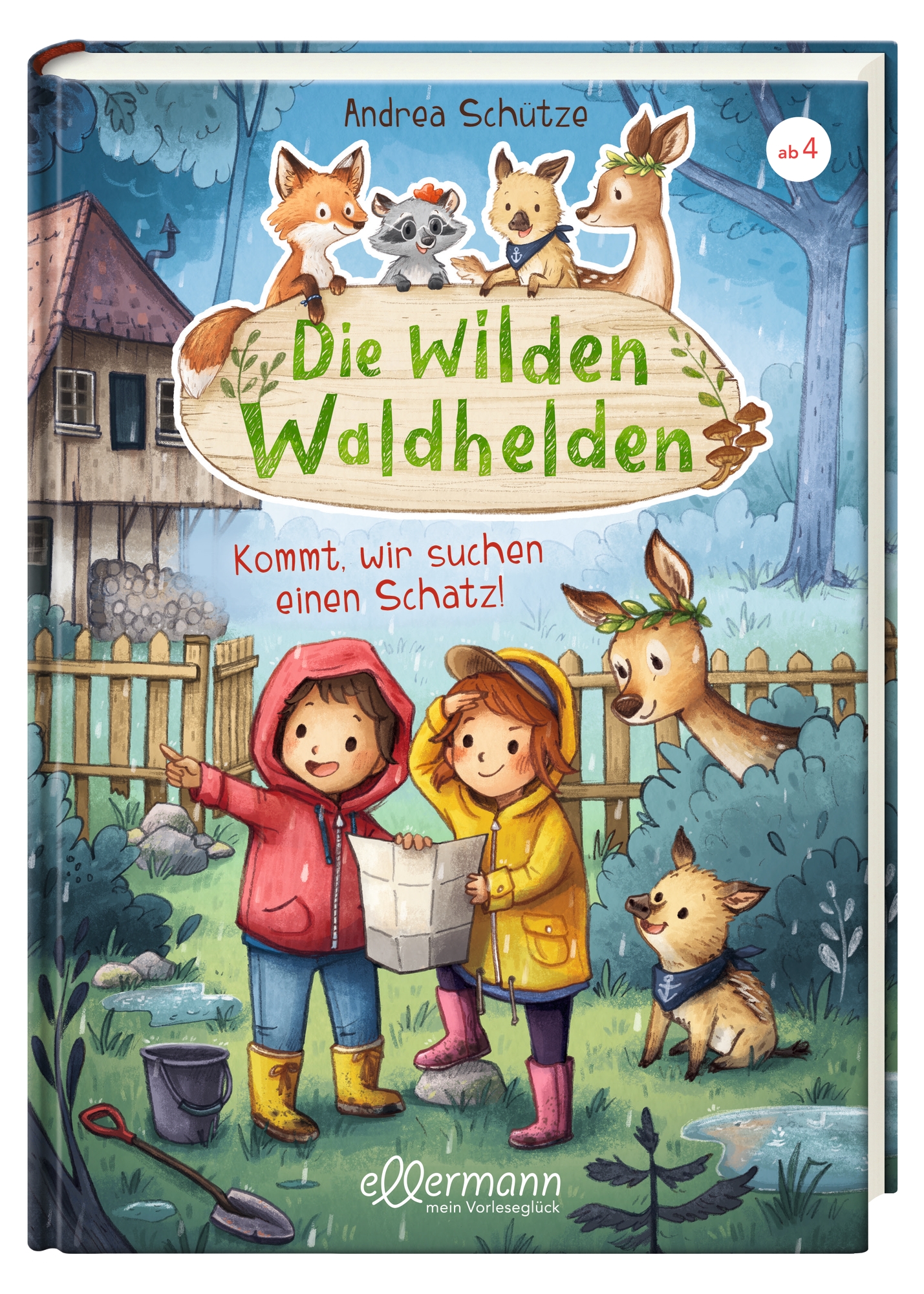 Die wilden Waldhelden. Kommt, wir suchen einen Schatz!