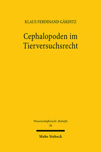 Cephalopoden im Tierversuchsrecht