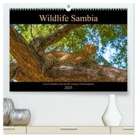 Wildlife Sambia (hochwertiger Premium Wandkalender 2025 DIN A2 quer), Kunstdruck in Hochglanz