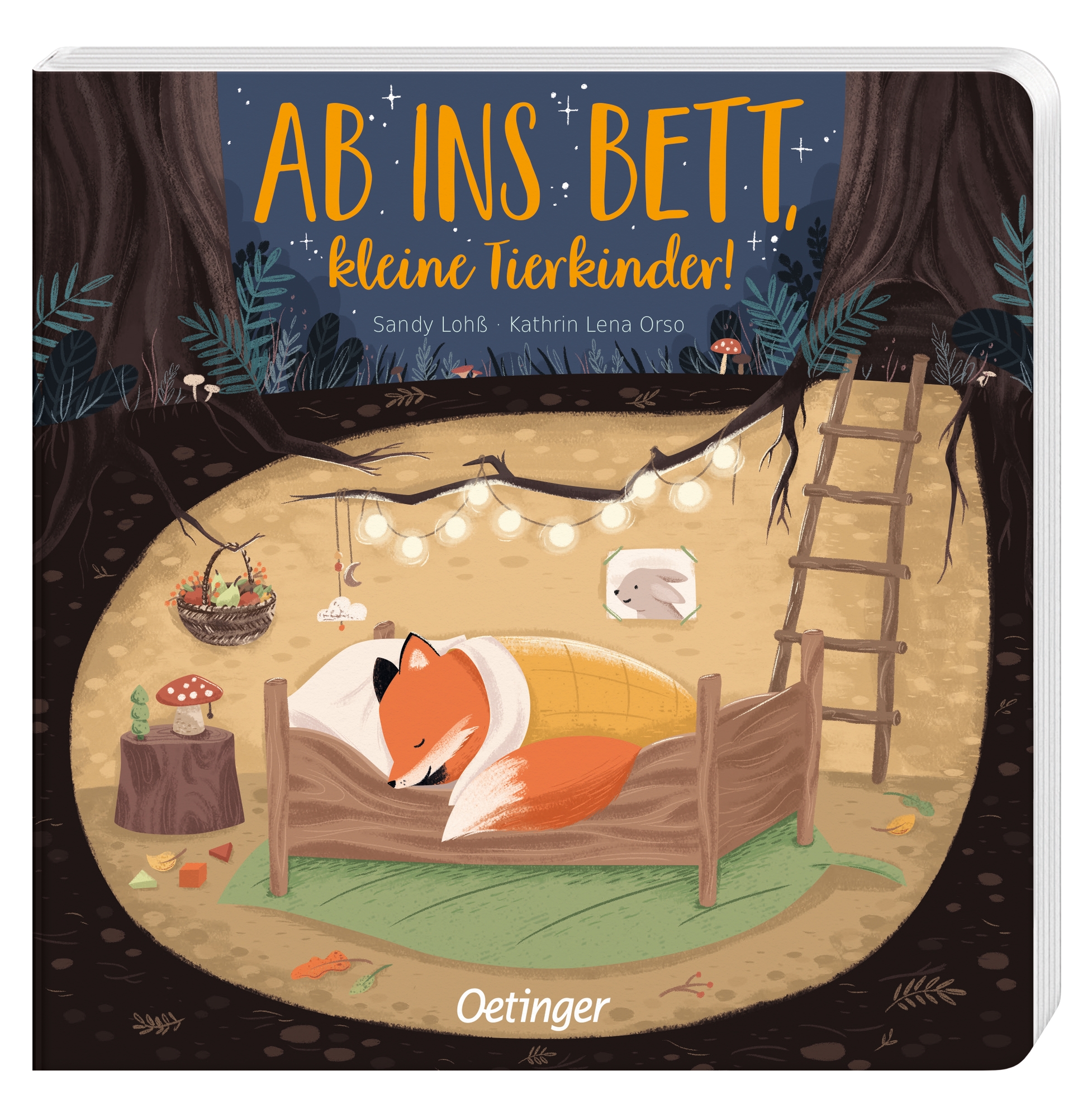 Ab ins Bett, kleine Tierkinder!