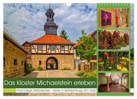 Das Kloster Michaelstein erleben – Ehemalige Zisterzienser – Abtei in Blankenburg am Harz (Wandkalender 2025 DIN A3 quer), CALVENDO Monatskalender