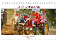 Traktorrennen - die 24 Stunden von Reingers (Tischkalender 2025 DIN A5 quer), CALVENDO Monatskalender