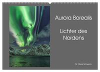 Aurora Borealis - Lichter des Nordens (Wandkalender 2025 DIN A2 quer), CALVENDO Monatskalender