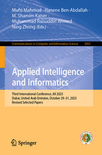 Applied Intelligence and Informatics