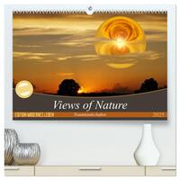 Views of Nature - Traumlandschaften (hochwertiger Premium Wandkalender 2025 DIN A2 quer), Kunstdruck in Hochglanz