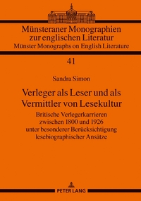 Verleger als Leser und als Vermittler von Lesekultur