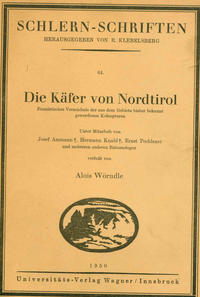 Die Käfer von Nordtirol