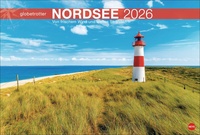 Nordsee Globetrotter Kalender 2026 - Von frischem Wind und weiten Stränden