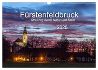 Fürstenfeldbruck - Streifzug durch Natur und Stadt (Wandkalender 2025 DIN A3 quer), CALVENDO Monatskalender