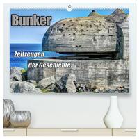 Bunker Zeitzeugen der Geschichte (hochwertiger Premium Wandkalender 2025 DIN A2 quer), Kunstdruck in Hochglanz