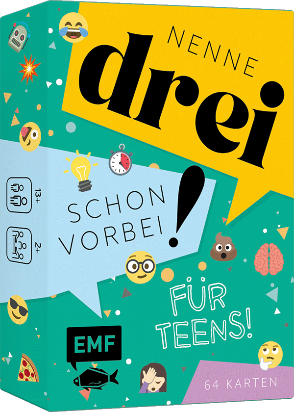 Kartenspiel: Nenne drei – schon vorbei! ... für Teens!