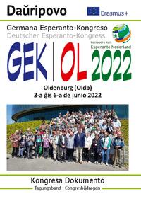 Germana Esperanto-Kongreso Oldenburg 2022