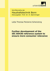 Further development of the IEC 60436 reference system to ensure more consumer relevance