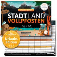 DENKRIESEN - STADT LAND VOLLPFOSTEN® - URLAUBS EDITION - "Meer im Kopf." - A4