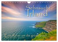 Sehnsucht Irland - Éire (Wandkalender 2025 DIN A4 quer), CALVENDO Monatskalender